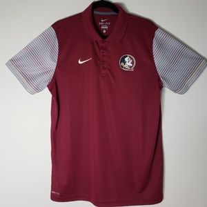 Florida State Seminoles Nike Dry Fit Polo